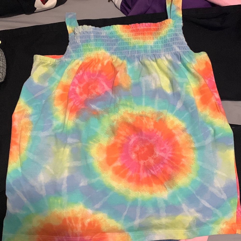 The childrens place tie dye tank top
